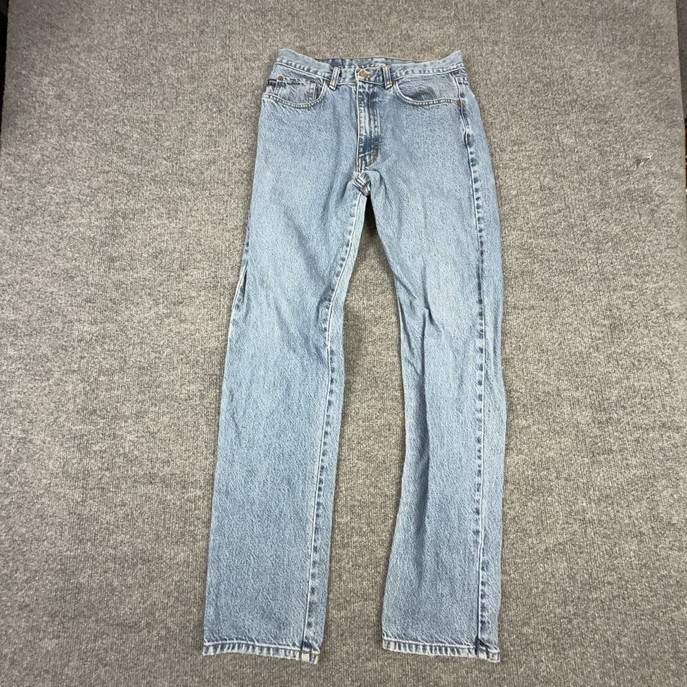 Pepe Jeans Jeans Mens 32x30 Light Wash Blue Regular Straight Leg Made USA Denim
